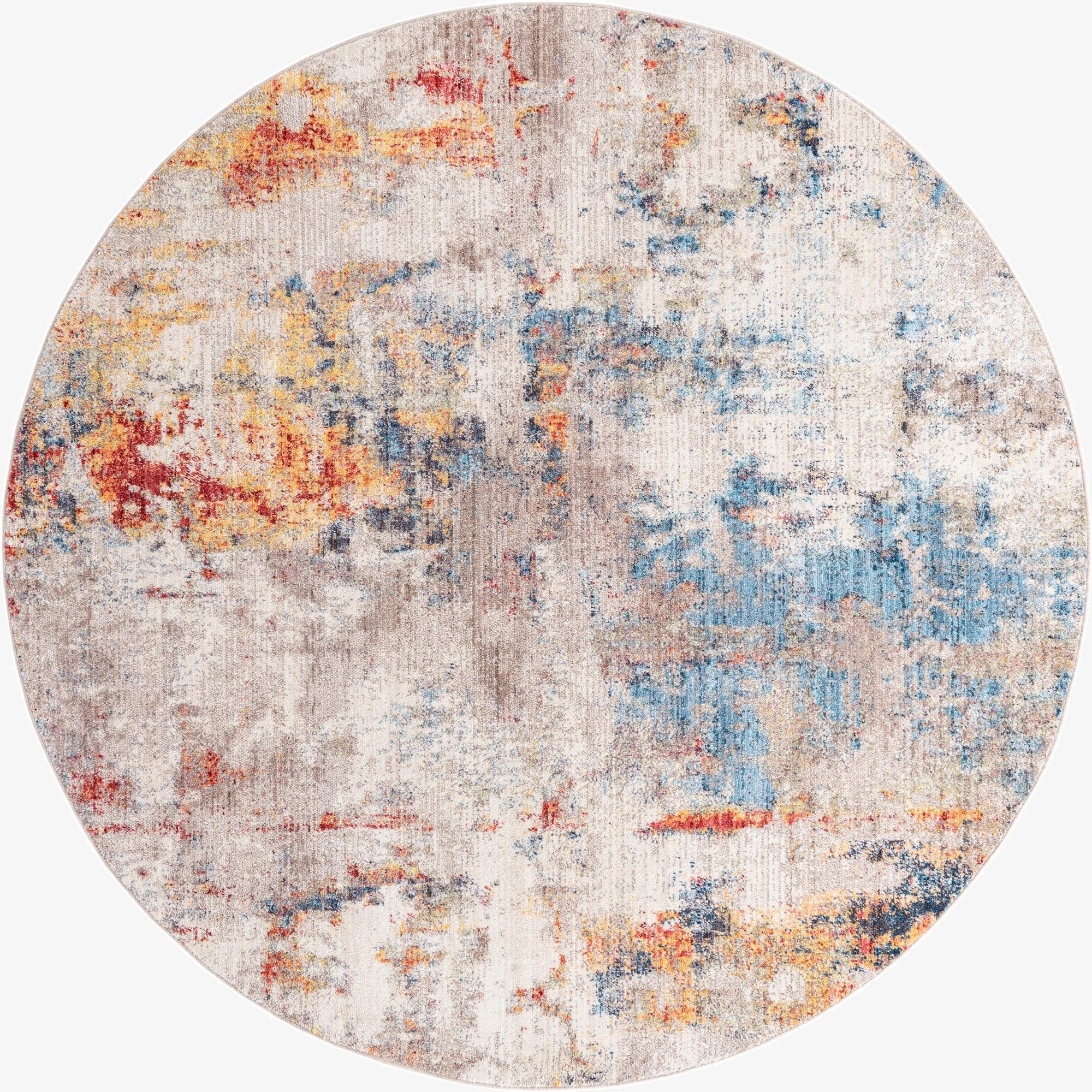  8' x 8' Andromeda Round Rug