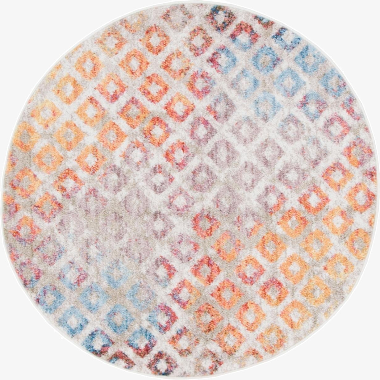  3' 3 x 3' 3 Andromeda Round Rug