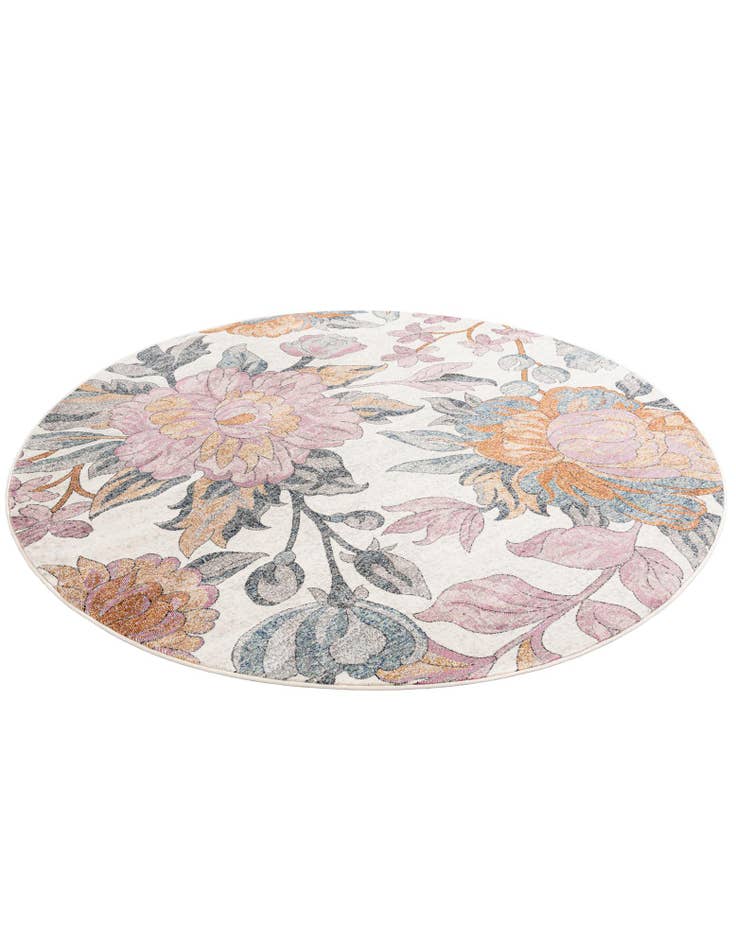 Detail image of  8' x 8' Blossom Round Rug