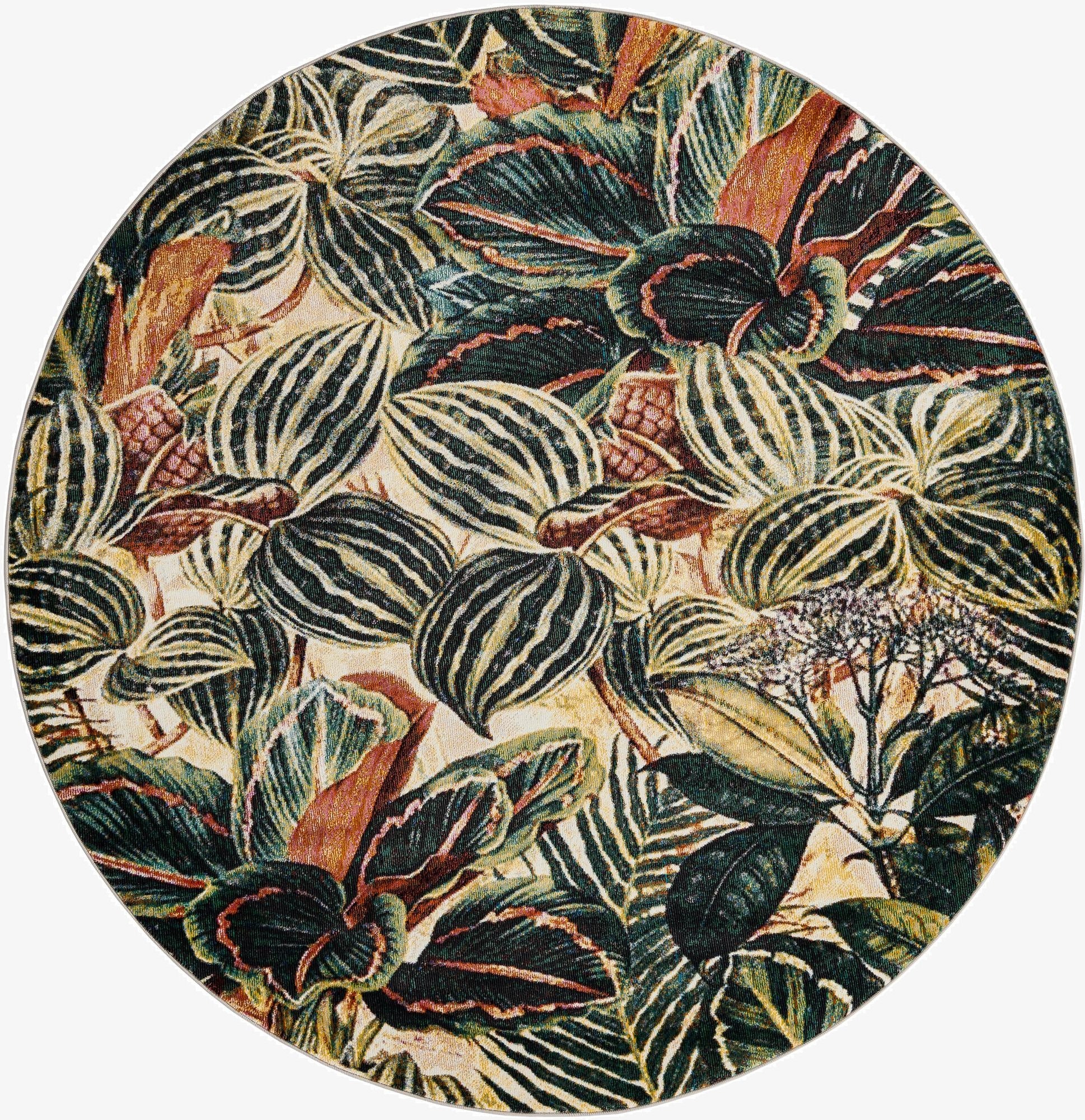  7' x 7' Blossom Round Rug