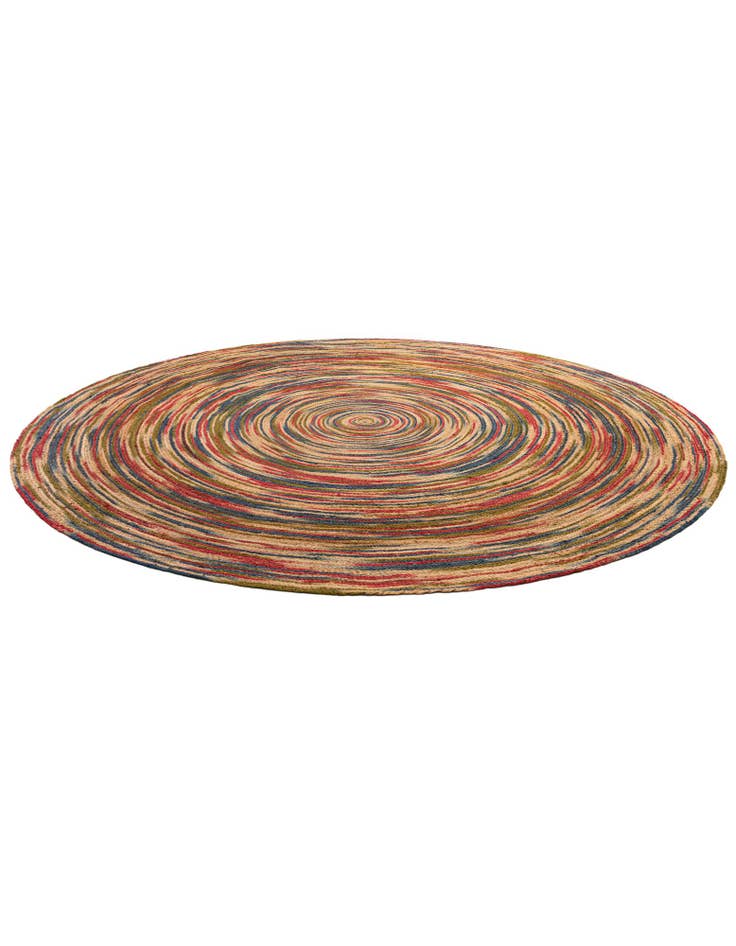 Detail image of  10' x 10'  Hand Braided Jute Round Rug