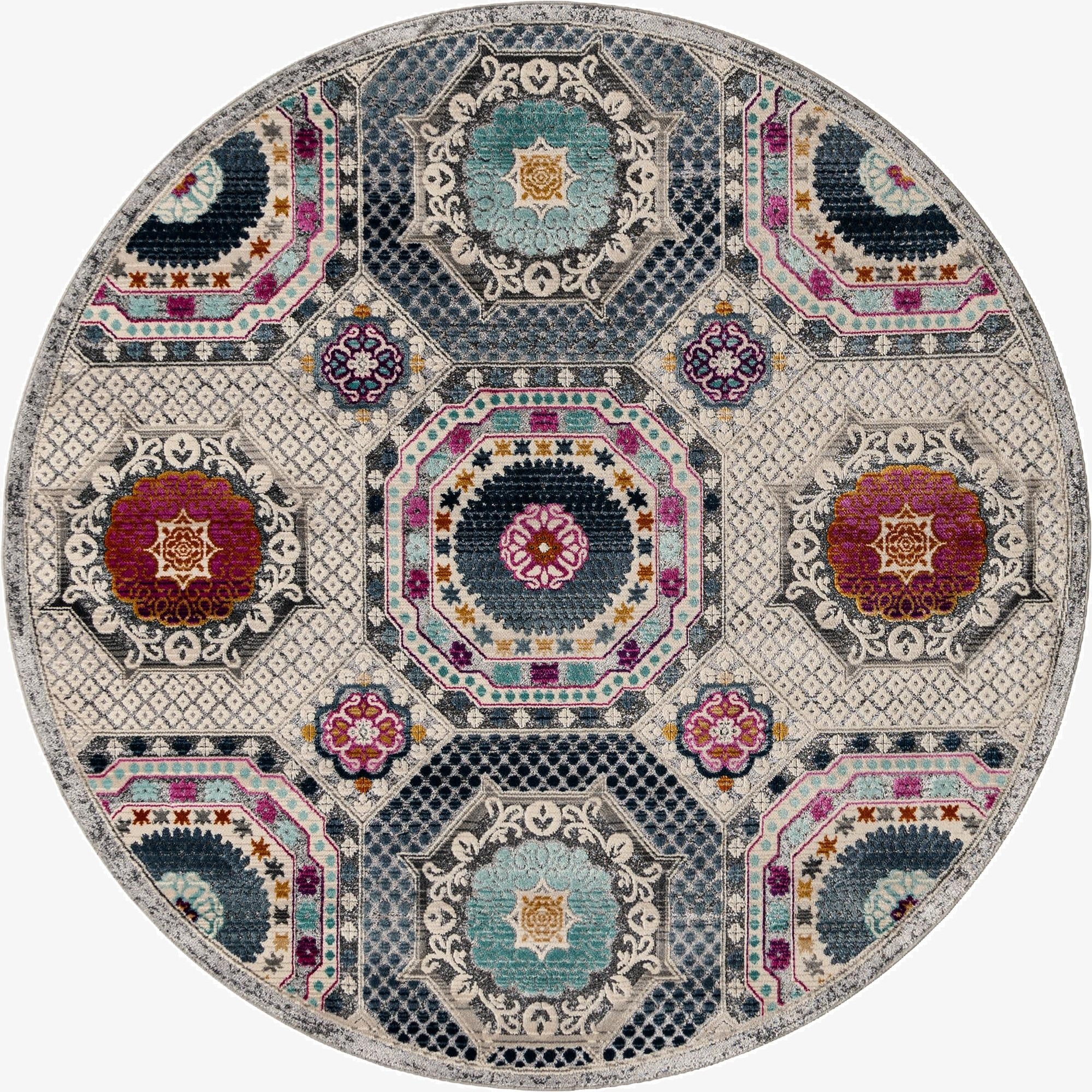 5' x 5' Budapest Round Rug