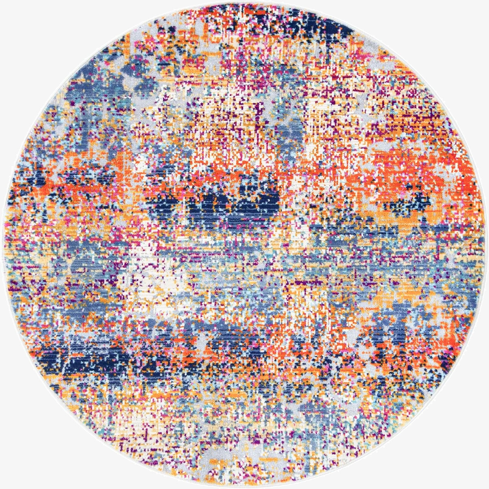  3' 7 x 3' 7 Budapest Round Rug