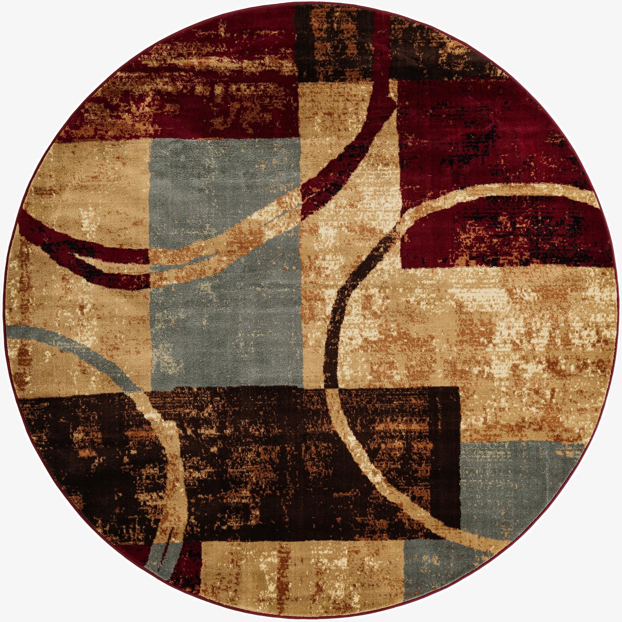  7' 10 x 7' 10 Cafe Round Rug