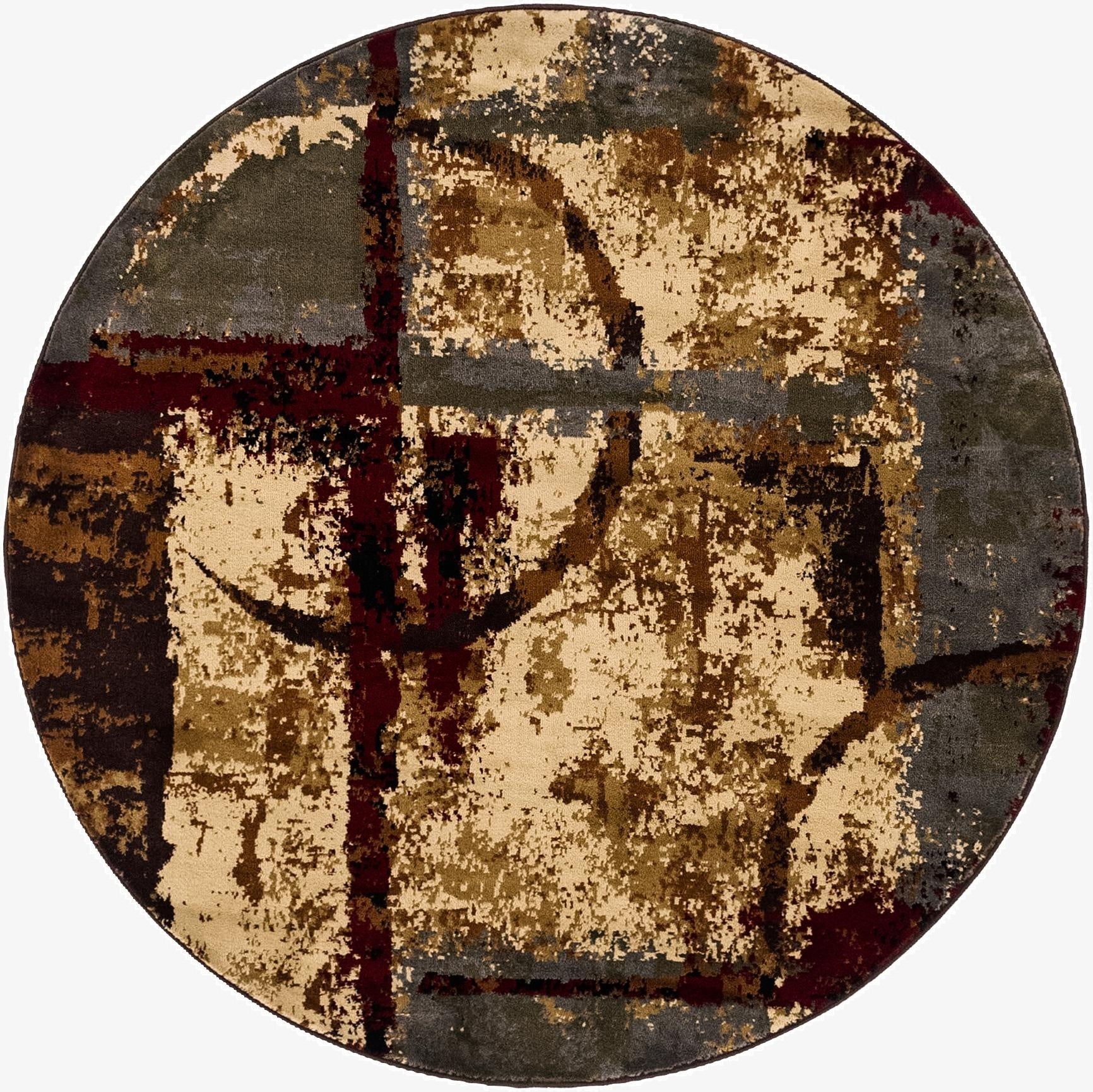  5' 3 x 5' 3 Cafe Round Rug