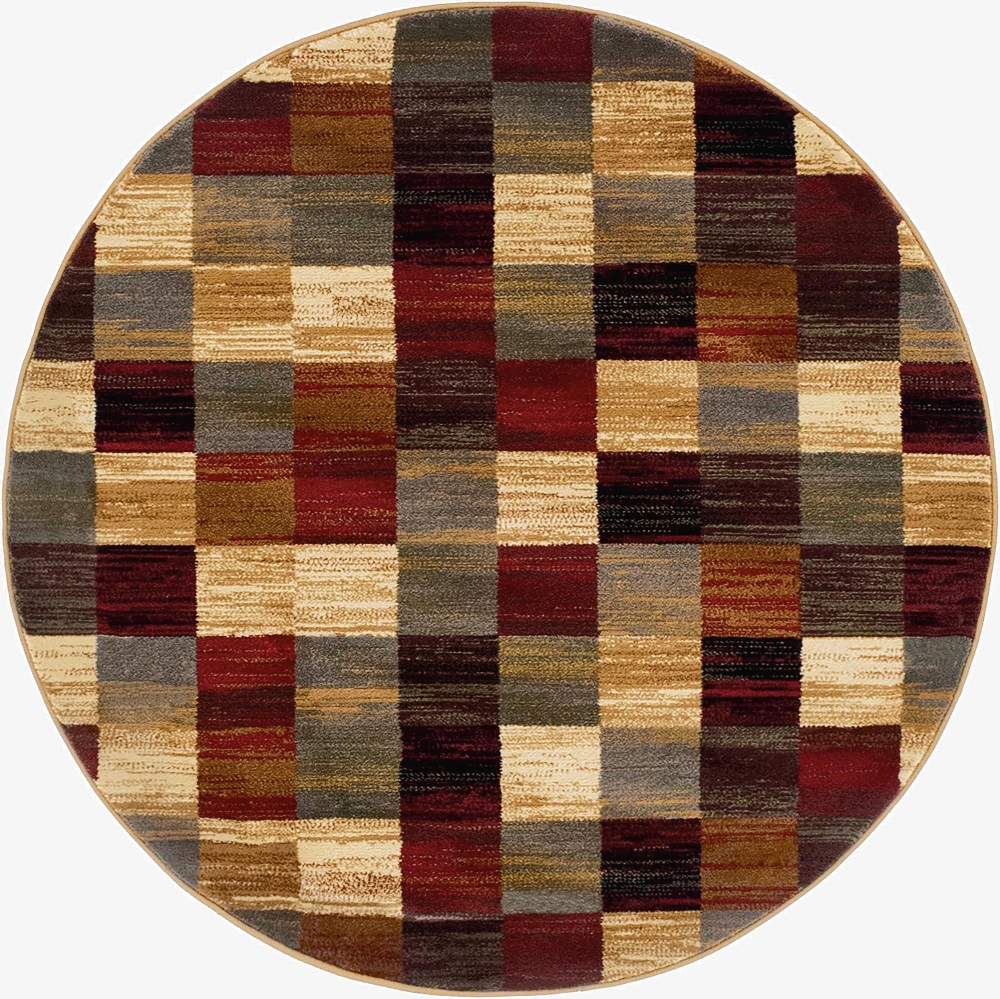  4' x 4' Cafe Round Rug