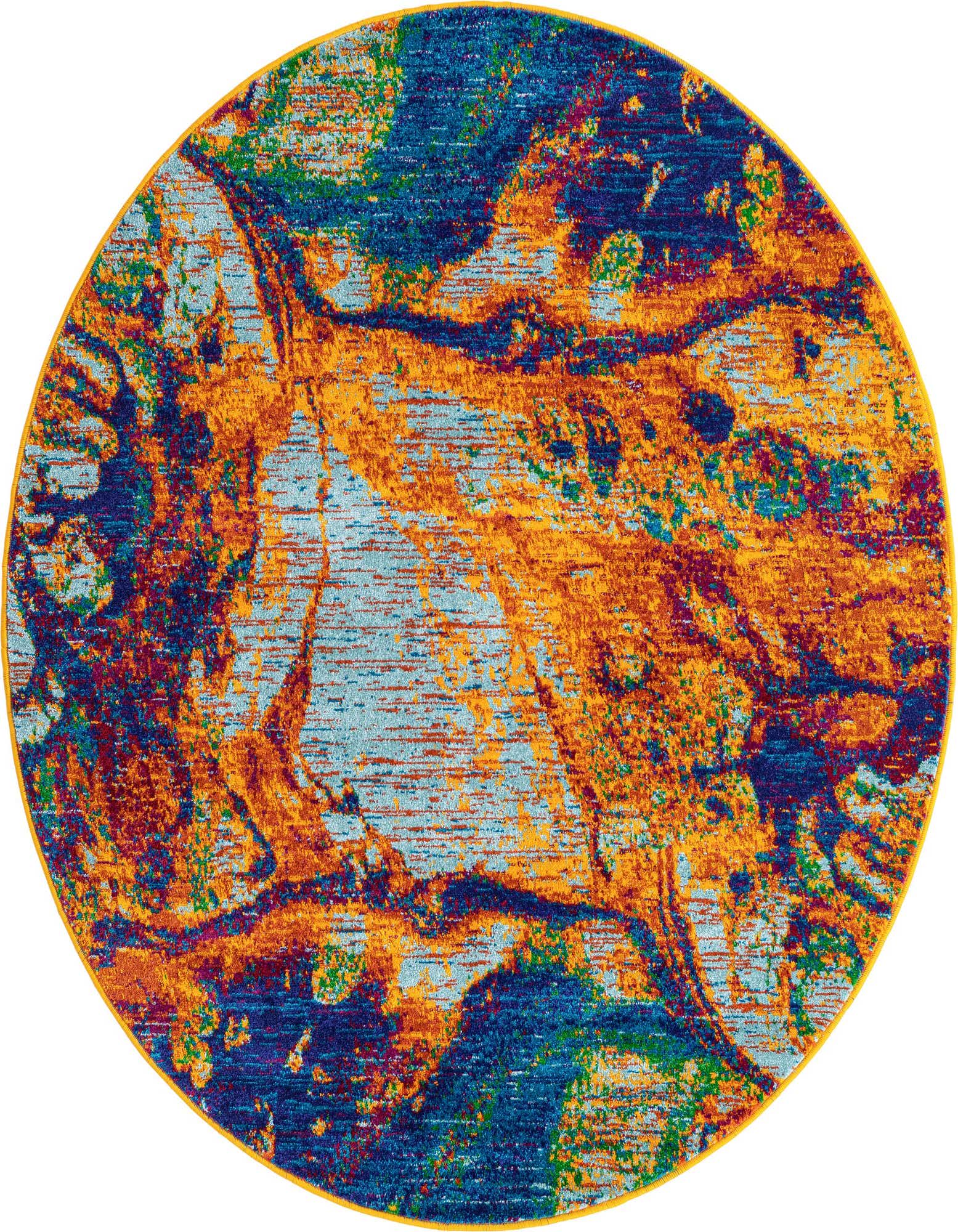 Primary image  5' 3 x 5' 3 Calypso Round Rug