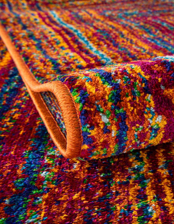 Multicolor 7' 10 x 7' 10 Calypso Round Rug | Rugs.com