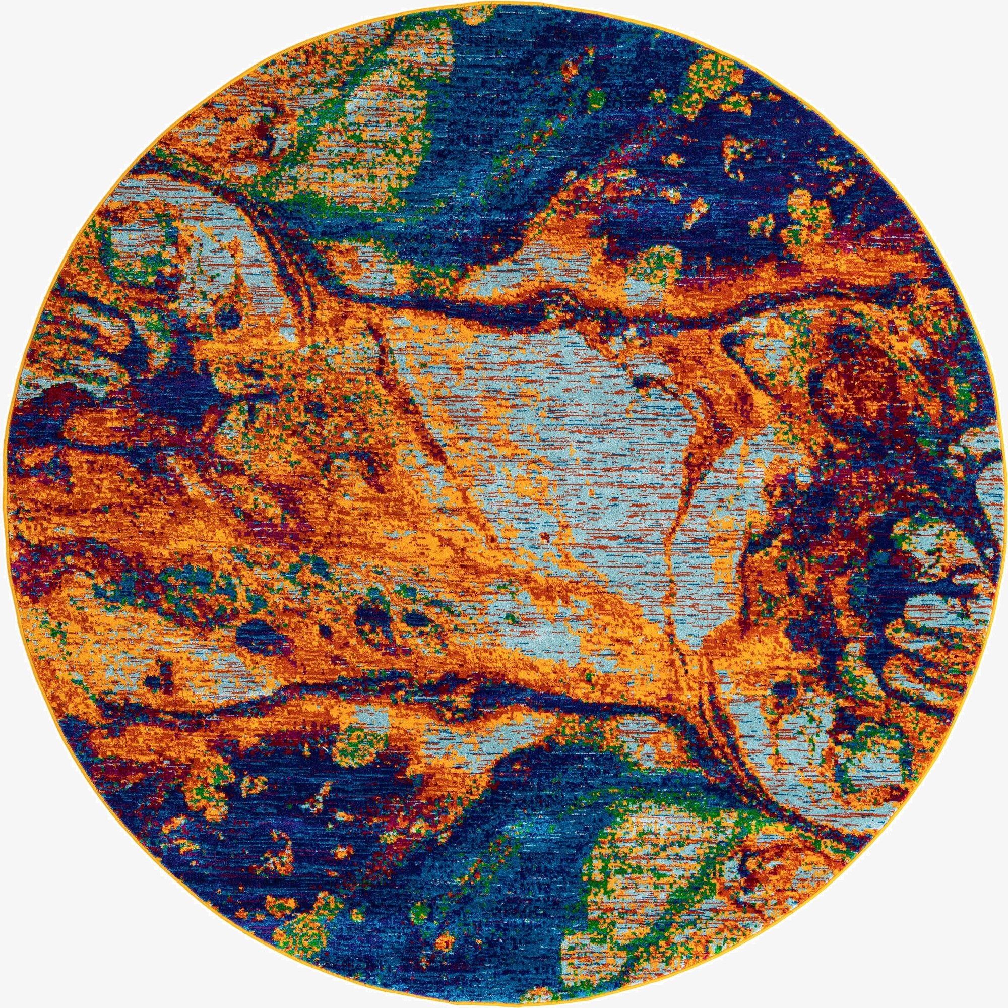  7' 10 x 7' 10 Calypso Round Rug