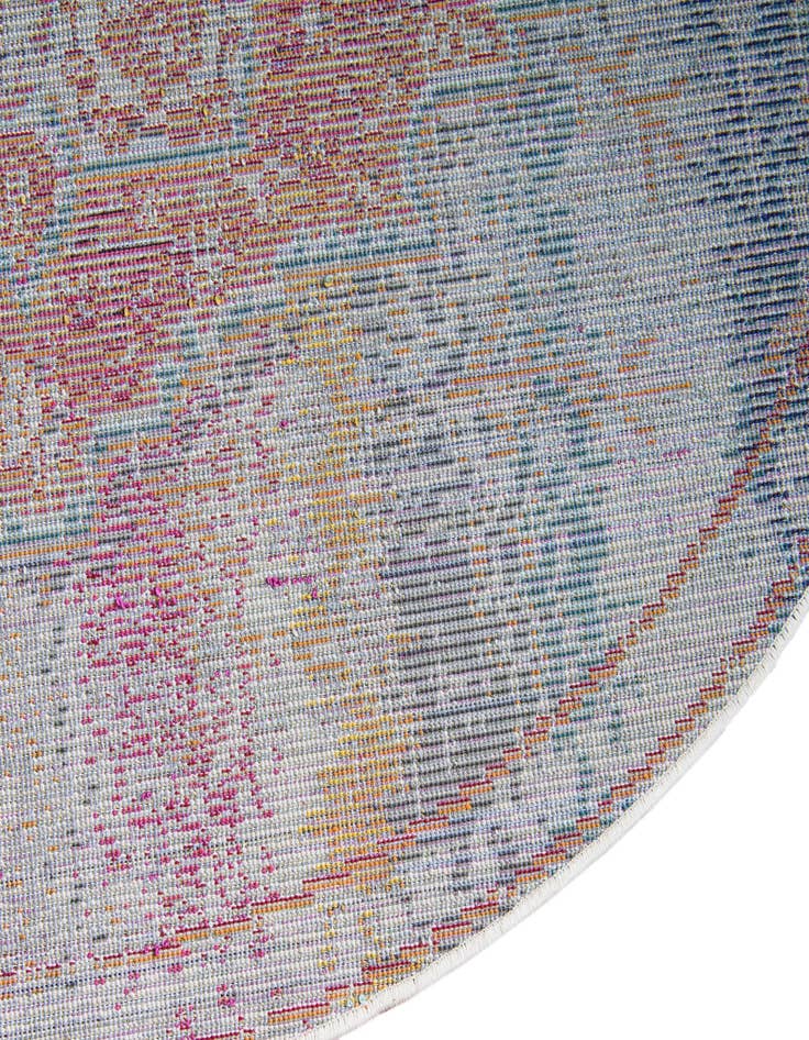 Detail image of  4' x 4'  Washable Carnevale Round Rug