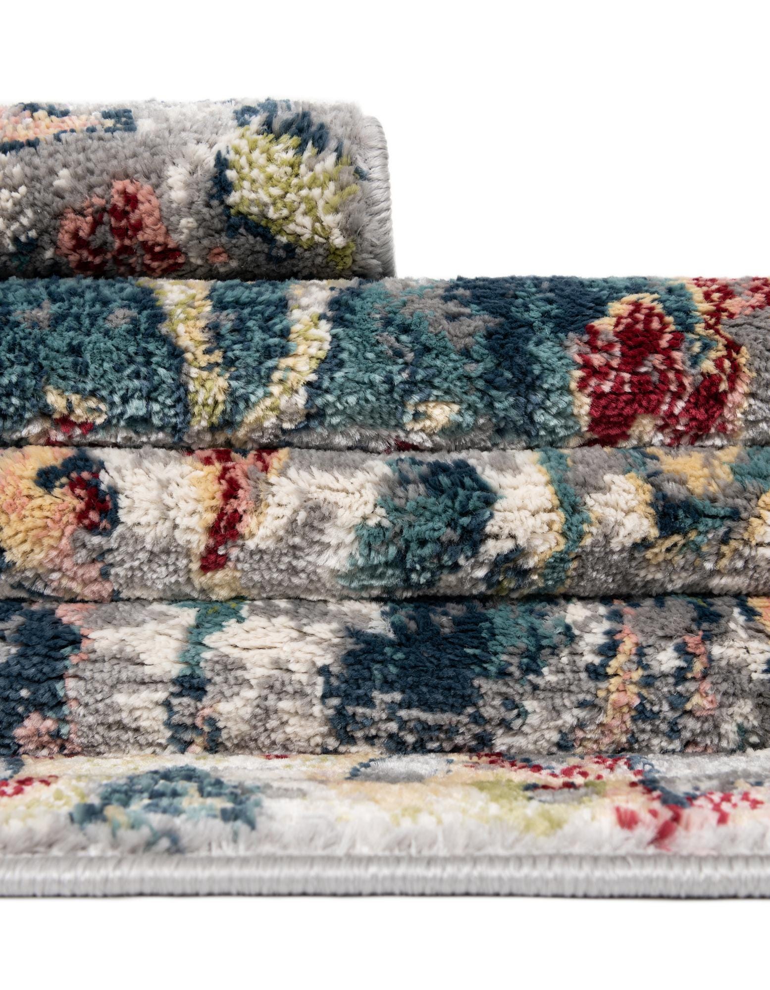 Multicolor 6' x 6' Charleston Round Rug | Rugs.com