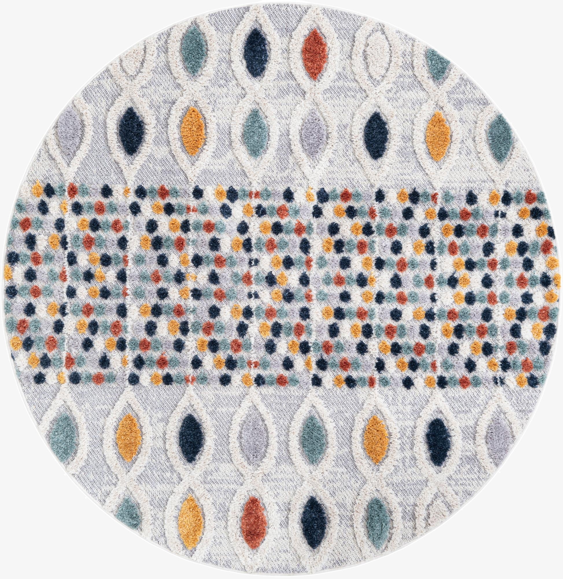  6' x 6' Cherokee Round Rug