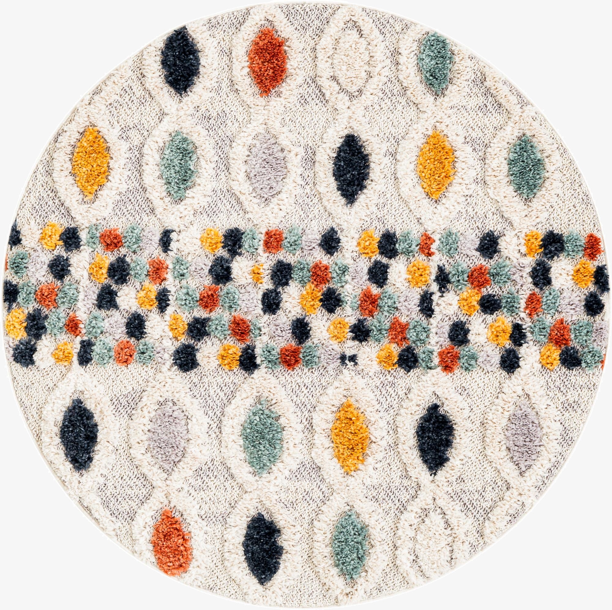  3' 3 x 3' 3 Cherokee Round Rug