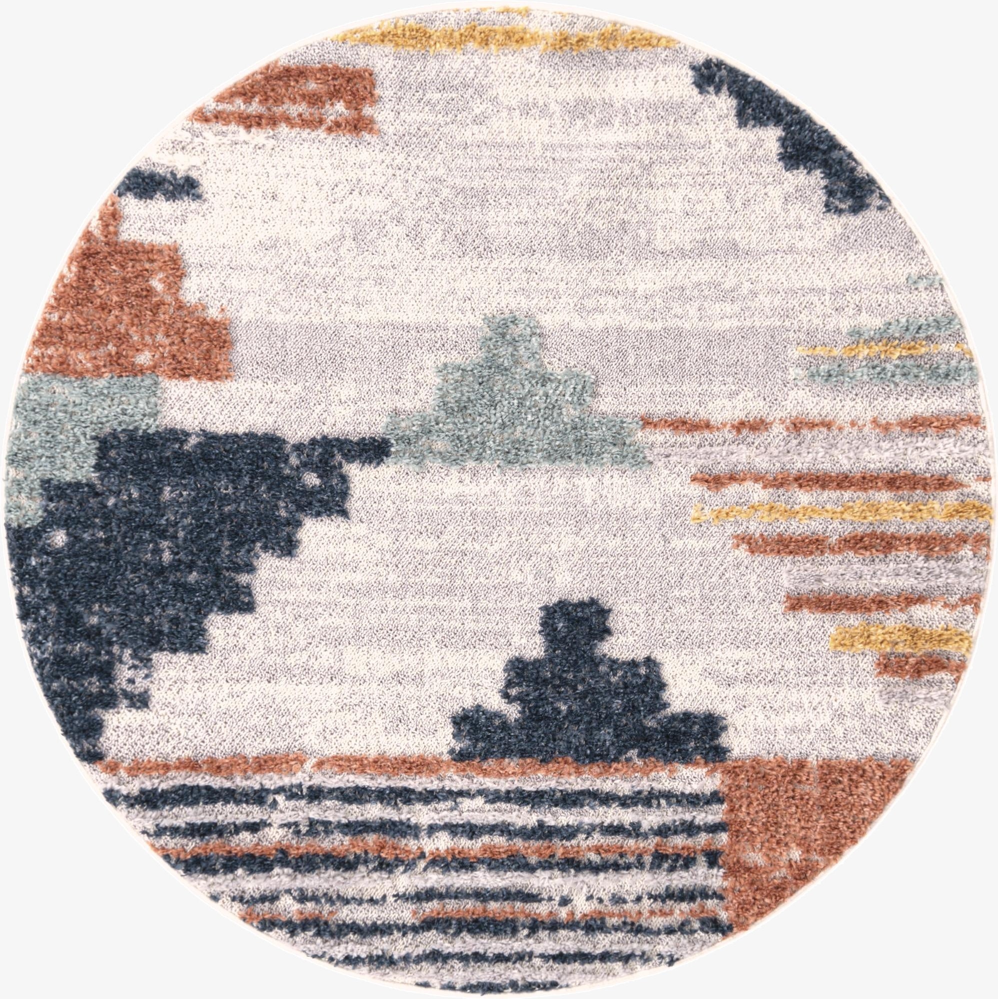  4' x 4' Cherokee Round Rug
