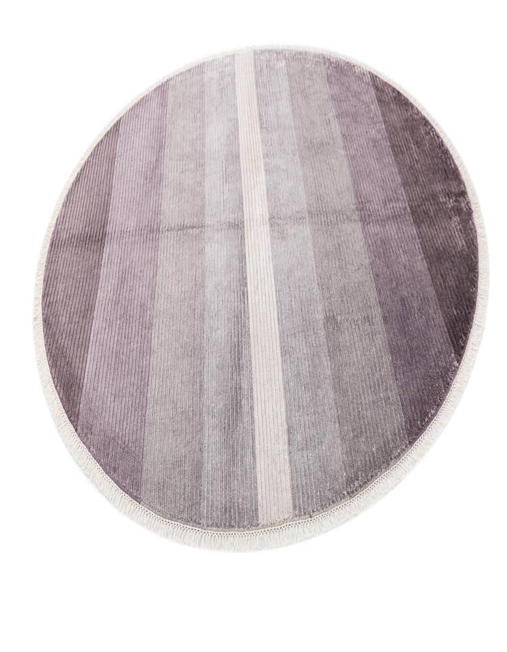 Detail image of  6' 7 x 6' 7  Hand Knotted Darya Wool Round Rug