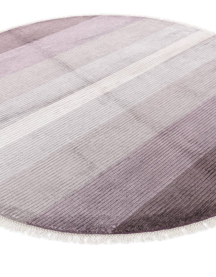 Detail image of  6' 7 x 6' 7  Hand Knotted Darya Wool Round Rug