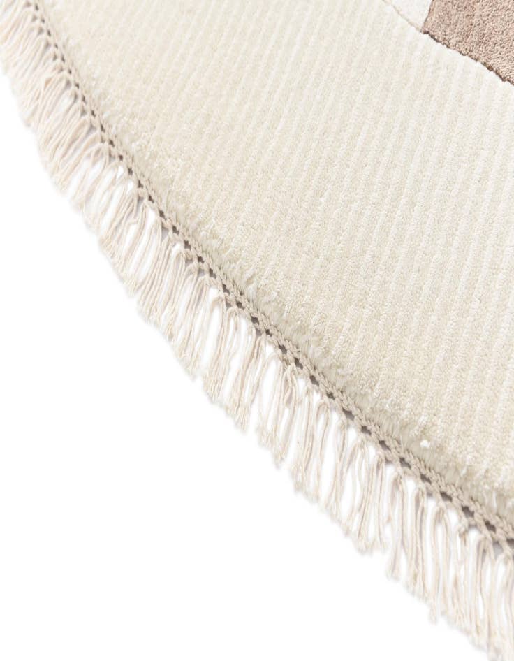 Detail image of  6' 5 x 6' 5  Hand Knotted Darya Wool Round Rug