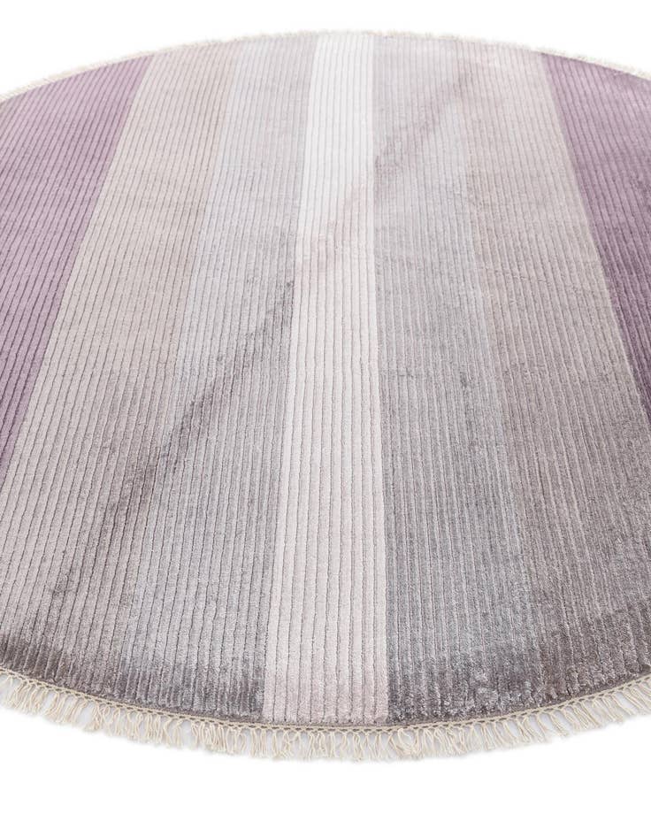 Detail image of  6' 7 x 6' 7  Hand Knotted Darya Wool Round Rug