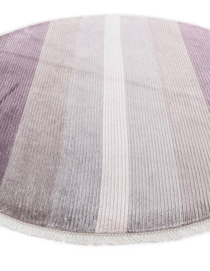 Detail image of  6' 8 x 6' 8  Hand Knotted Darya Wool Round Rug