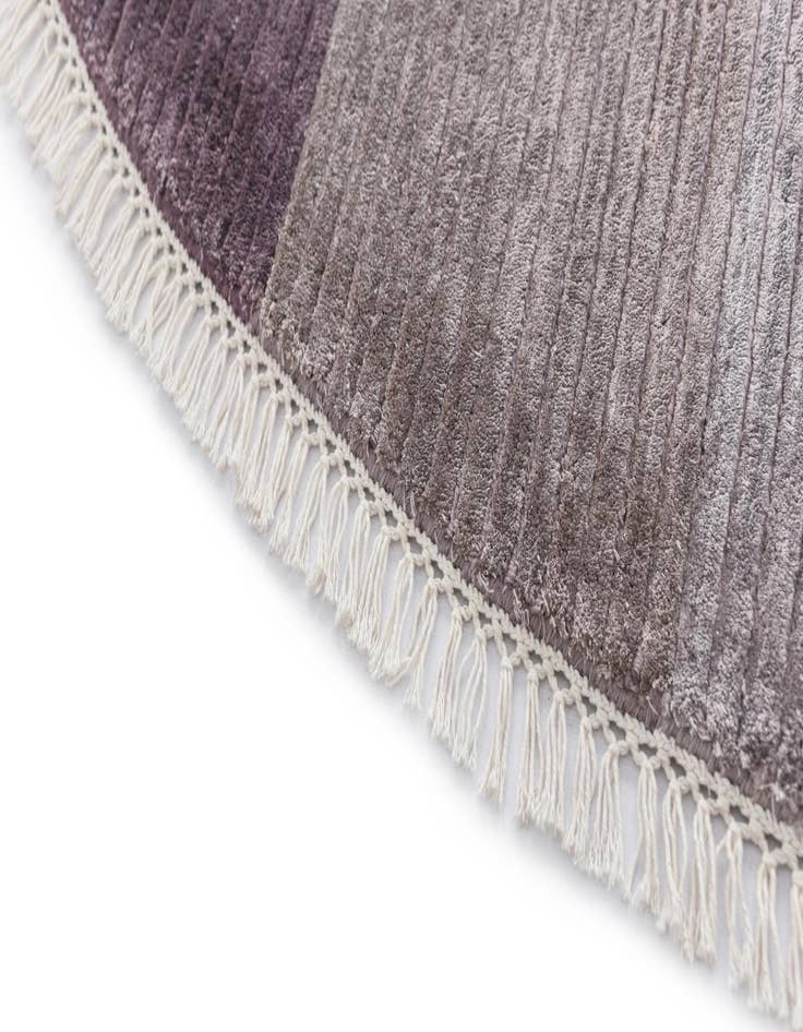 Detail image of  6' 8 x 6' 8  Hand Knotted Darya Wool Round Rug