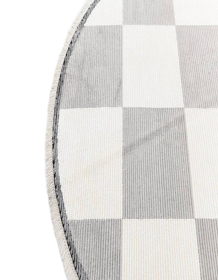 Detail image of  6' 3 x 6' 3  Hand Knotted Darya Wool Round Rug