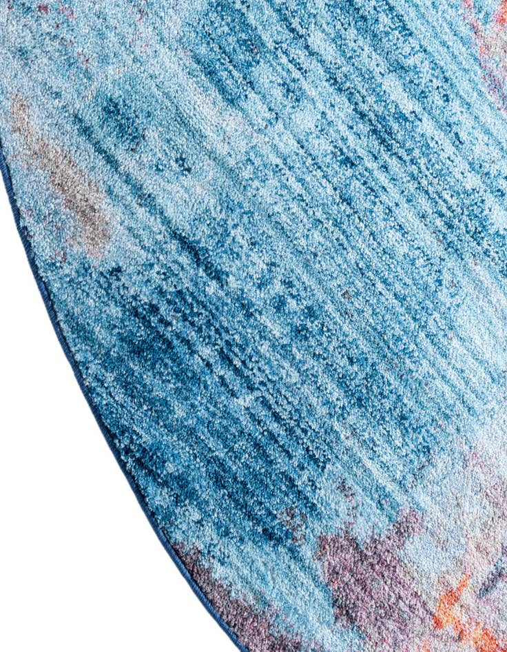 Detail image of Jill Zarin 8' x 8' Downtown Tribeca Round Rug