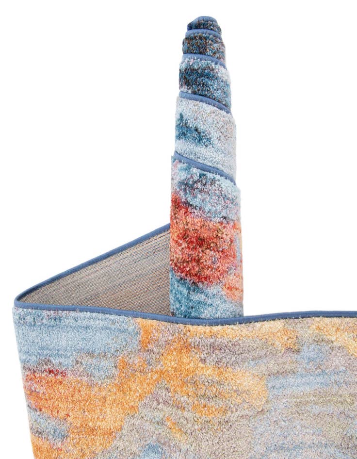 Detail image of Jill Zarin 8' x 8' Downtown Tribeca Round Rug