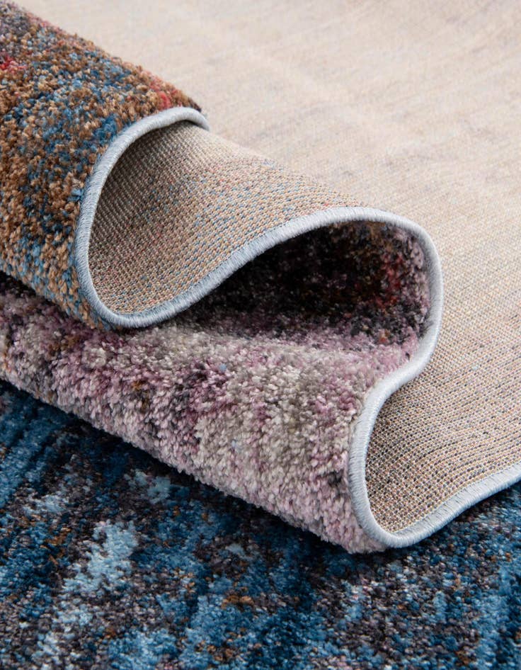 Detail image of Jill Zarin 5' 3 x 5' 3 Downtown Greenwich Village Round Rug