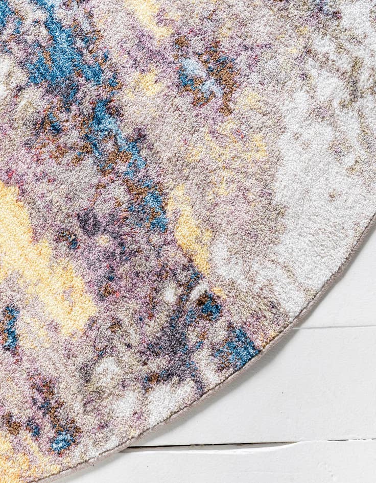 Detail image of Jill Zarin 8' x 8' Downtown Chelsea Round Rug