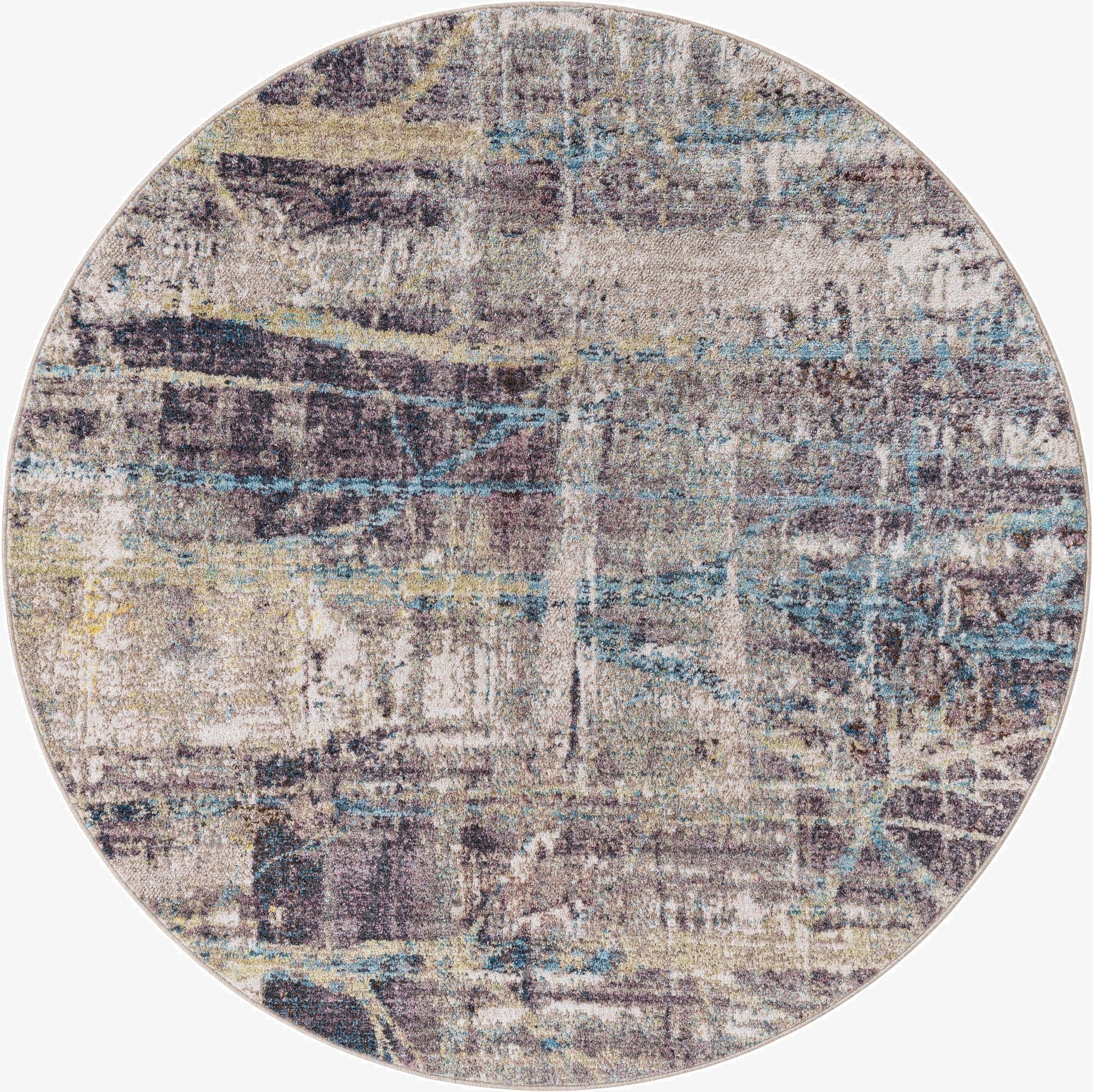 Jill Zarin 5' 3 x 5' 3 Downtown Gramercy Round Rug