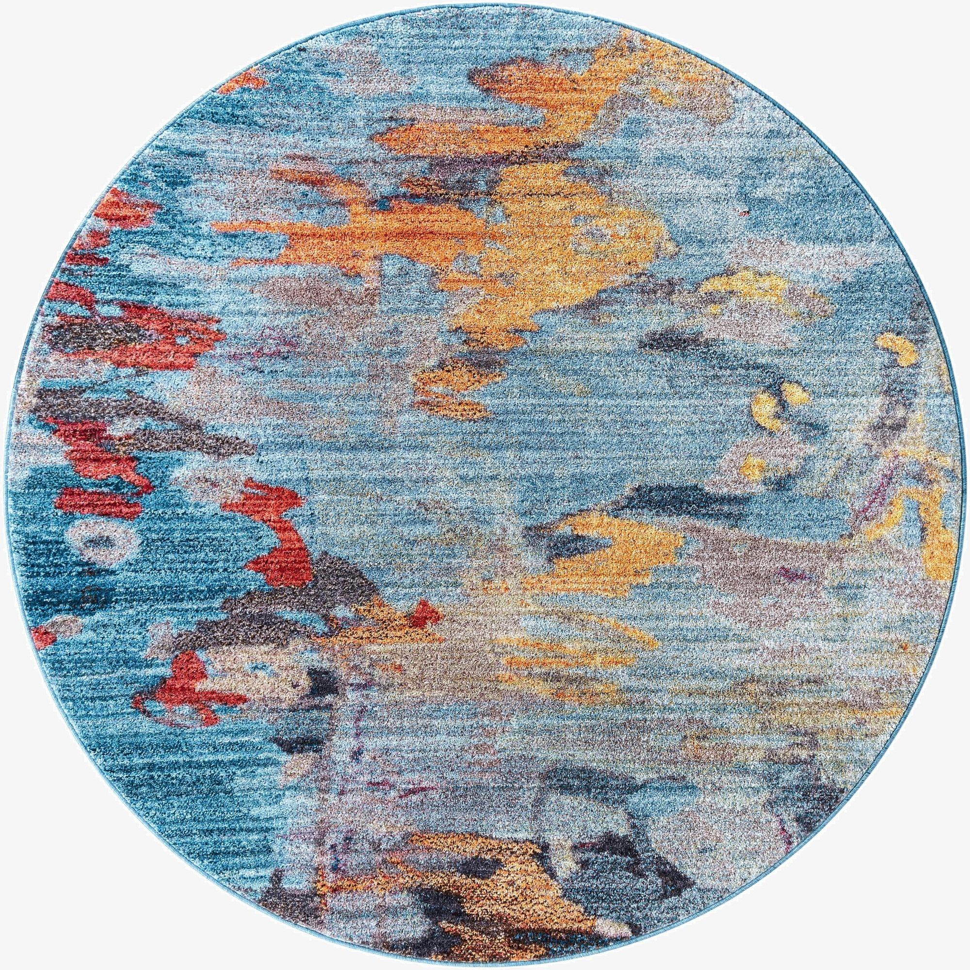 Jill Zarin 5' 3 x 5' 3 Downtown Tribeca Round Rug