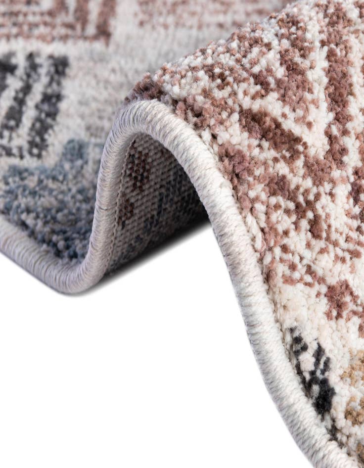 Detail image of  3' 3 x 3' 3 Eco Trellis Round Rug