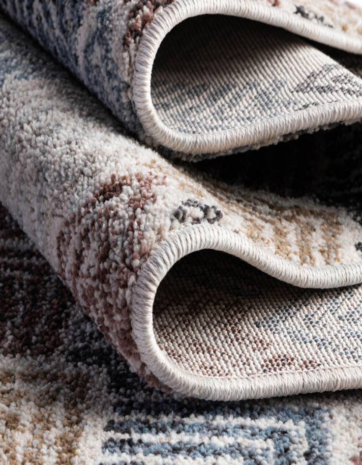 Detail image of  3' 3 x 3' 3 Eco Trellis Round Rug