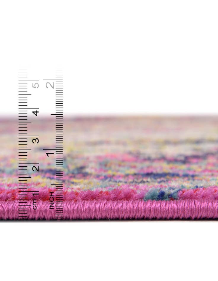 Detail image of  8' x 8'  Washable El Paso Round Rug