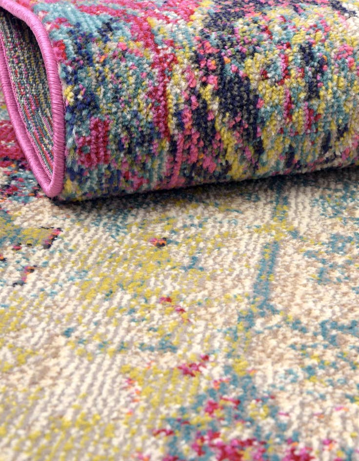 Detail image of  8' x 8'  Washable El Paso Round Rug