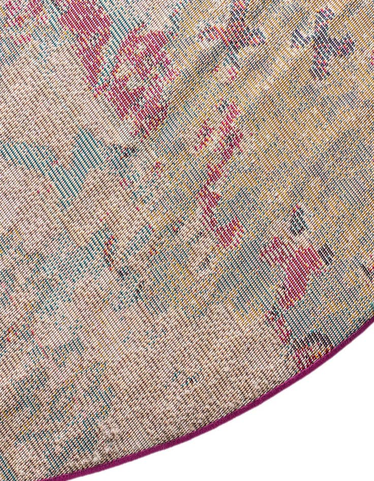 Detail image of  8' x 8'  Washable El Paso Round Rug