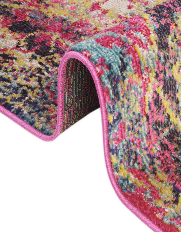 Detail image of  8' x 8'  Washable El Paso Round Rug