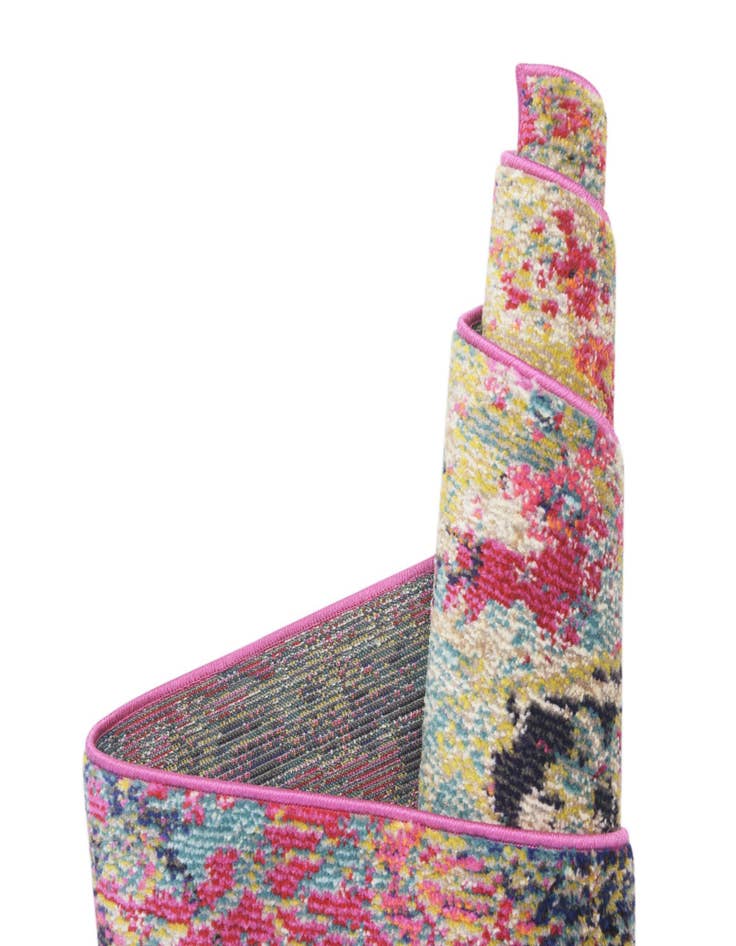 Detail image of  8' x 8'  Washable El Paso Round Rug