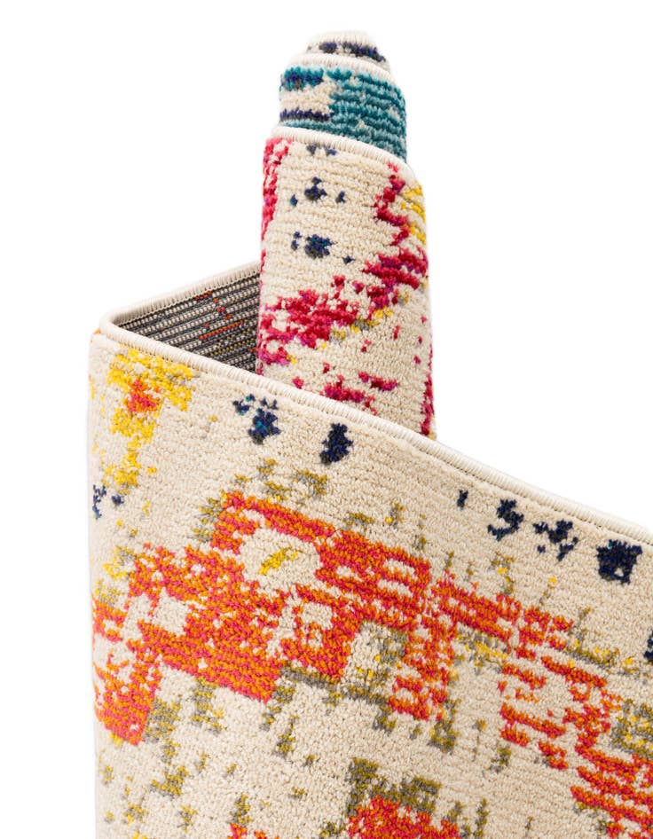 Detail image of  8' x 8'  Washable El Paso Round Rug