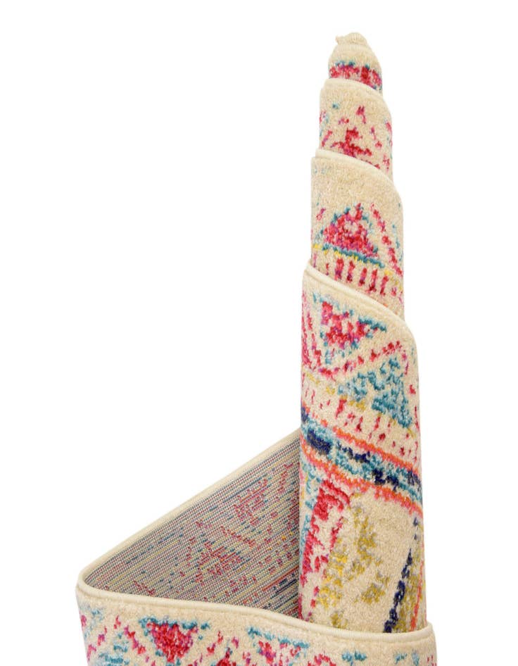 Detail image of  8' x 8'  Washable El Paso Round Rug