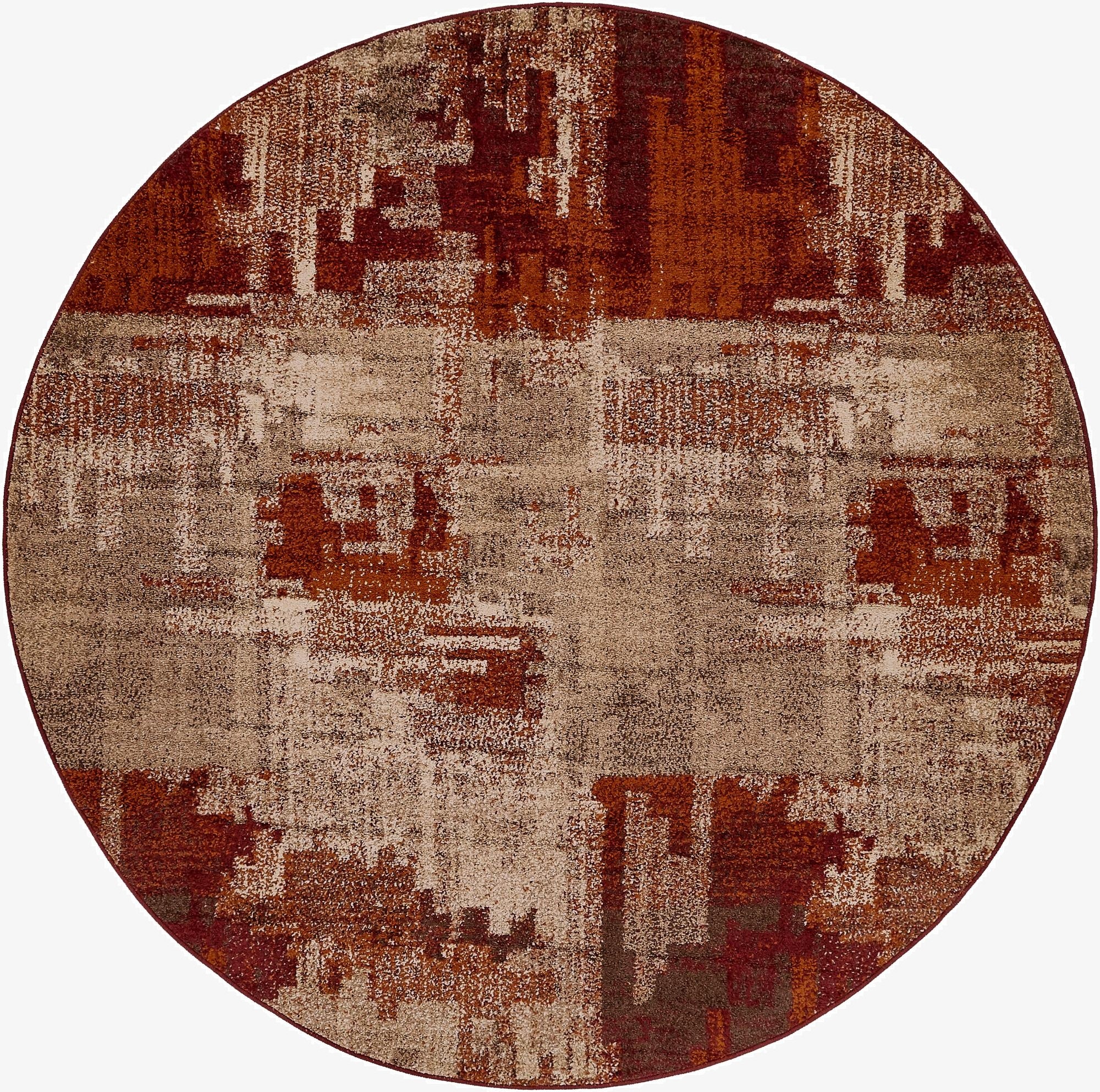  7' 10 x 7' 10 Equinox Round Rug