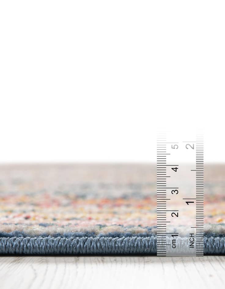 Detail image of  7' 3 x 7' 3 Gemstone Round Rug