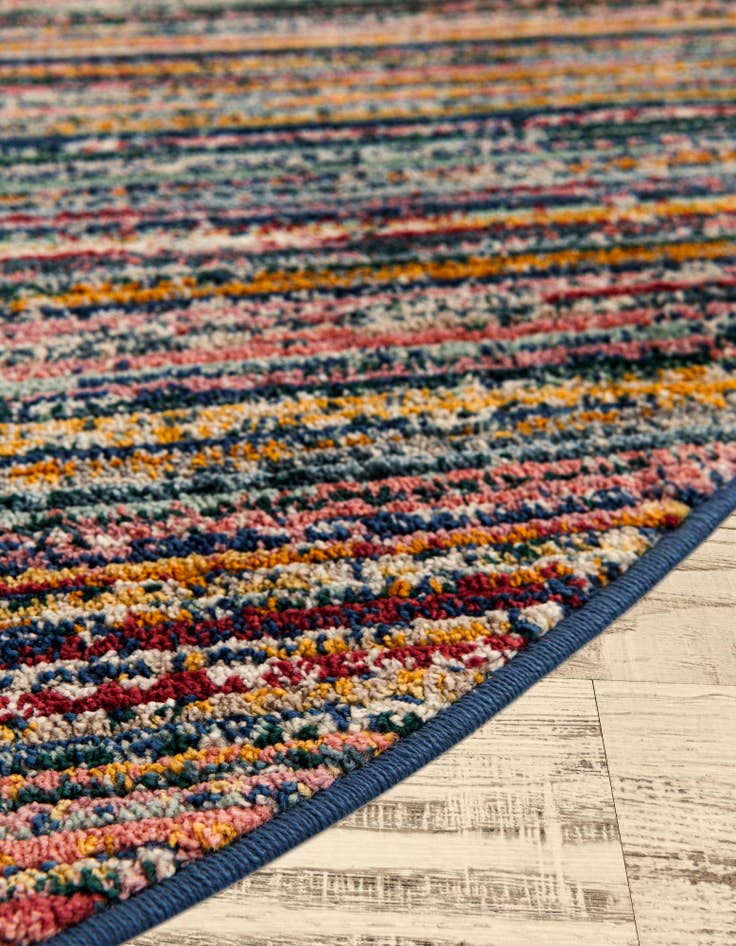 Detail image of  7' 3 x 7' 3 Gemstone Round Rug