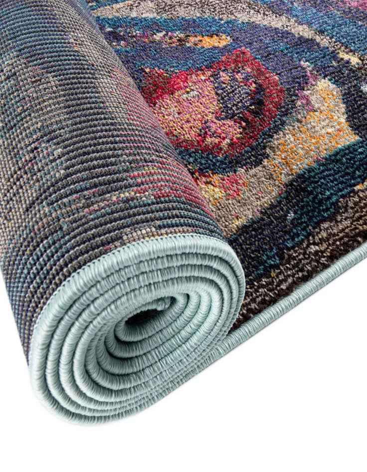 Detail image of  3' 3 x 3' 3  Washable Haerfest Round Rug