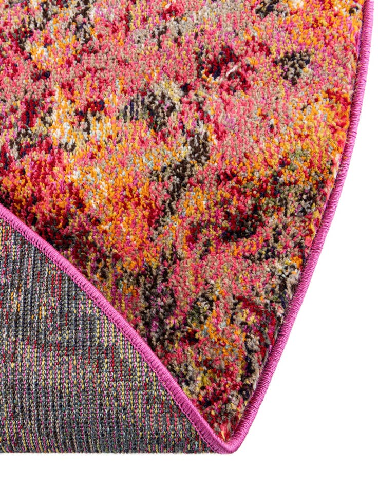 Detail image of  5' 3 x 5' 3  Washable Haerfest Round Rug