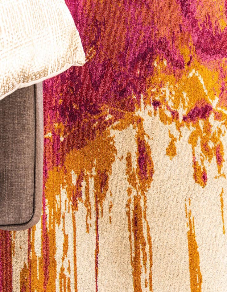 Detail image of  8' x 8'  Washable Hyacinth Round Rug