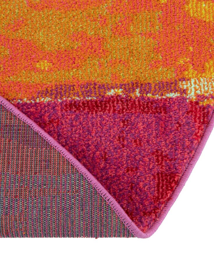 Detail image of  8' x 8'  Washable Hyacinth Round Rug