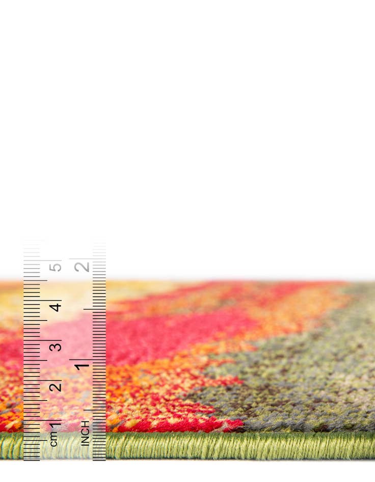 Detail image of  6' x 6'  Washable Hyacinth Round Rug