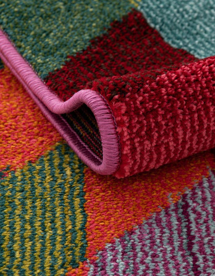 Detail image of  6' x 6'  Washable Hyacinth Round Rug