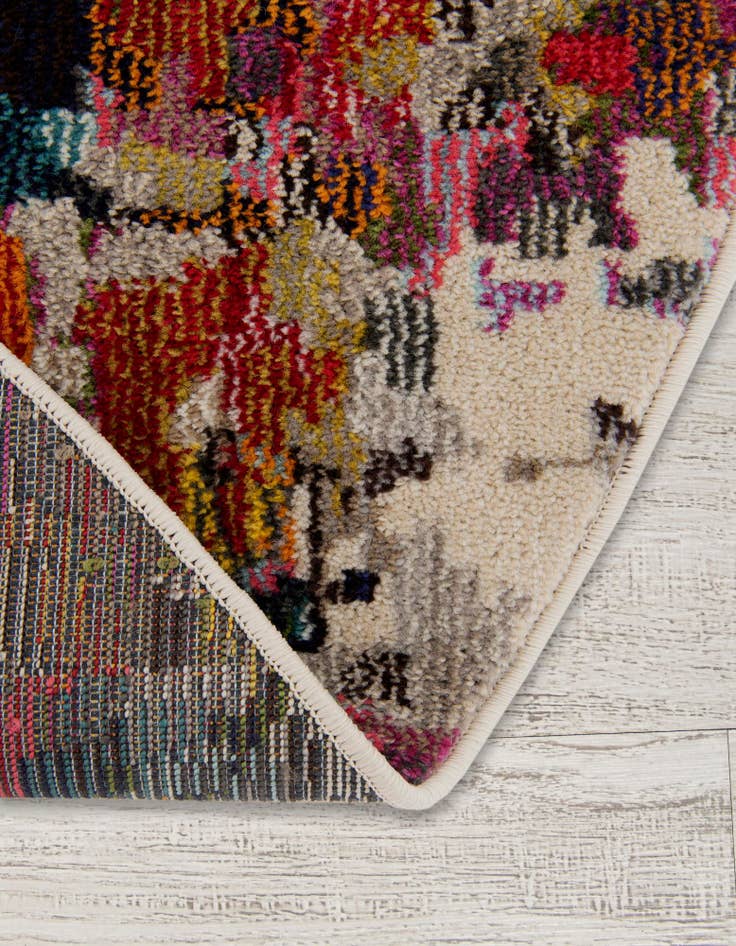 Detail image of  8' x 8'  Washable Hyacinth Round Rug